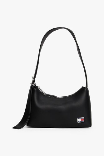 Kadın Baget Omuz Çantası - Siyah - Tommy Hilfiger