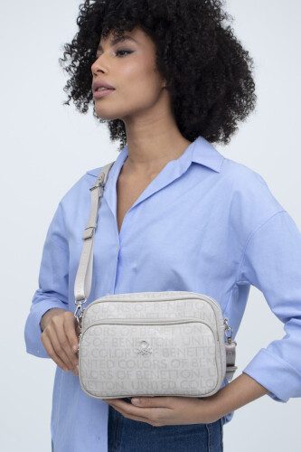 Kadın Benetton Çapraz Çanta - Taş 