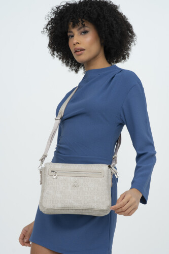 Kadın Benetton Çapraz Çanta - Taş 