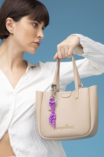 Kadın Bnt Floter El Çantası - Ten 