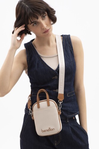 Kadın Bnt Kol Çantası - Bej/Camel 