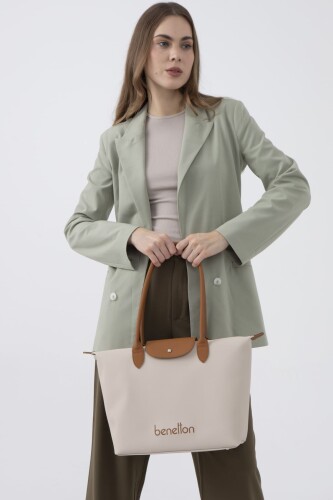 Kadın Bnt Nano Omuz Çantası - Bej 