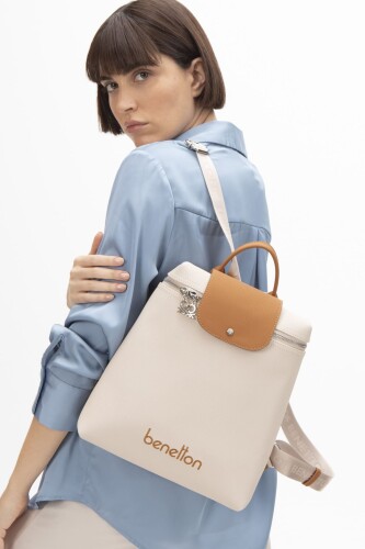 Kadın Bnt Sırt Çantası - Bej/Camel 