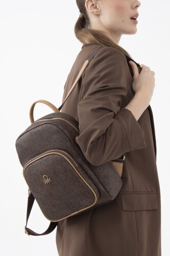 Kadın Bnt Sırt Çantası - Kahverengi 