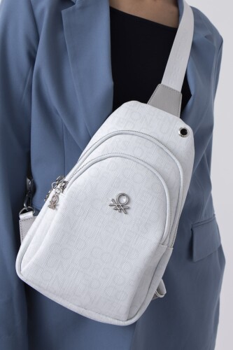 Kadın Bnt Vücut Çantası - Beyaz 