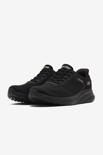 Kadın Bobs Squad Chaos Current Muse Spor Ayakkabı - Siyah - SKECHERS