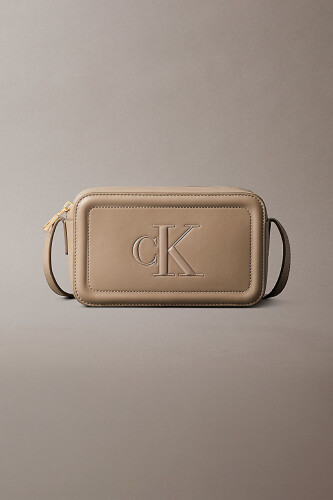 Kadın Bold Ck Camera Bag Handbags - Bej - Calvin Klein