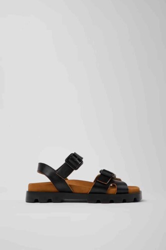 Kadın Brutus Sandalet - Siyah 