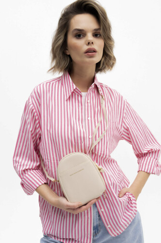 Kadın Çapraz Çanta-Bej 