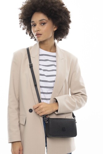 KADIN ÇAPRAZ ÇANTA-SİYAH 