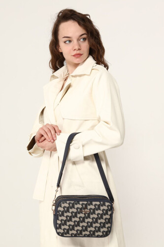 Kadın Çapraz Omuz Çanta- Lacivert - 