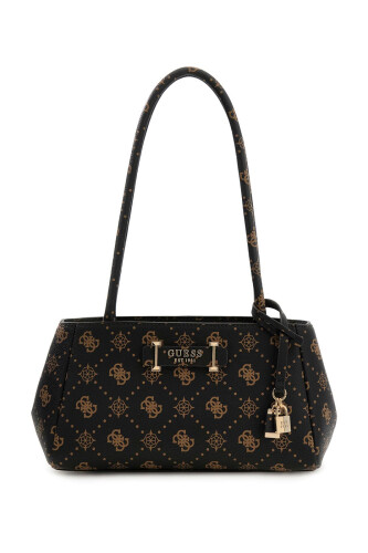 Kadın Carrie Logo El Çantası - Kahverengi - Guess