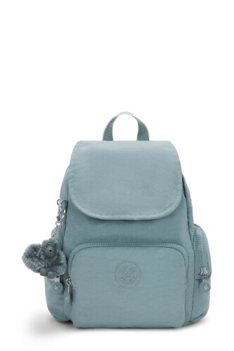 Kadın City Zip Mini Basic Sırt Çantası - Mavi 