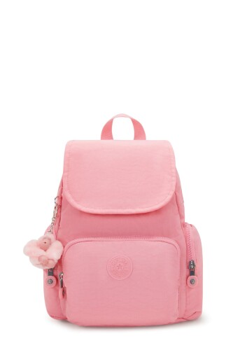Kadın City Zip Mini Basic Sırt Çantası - Pembe 