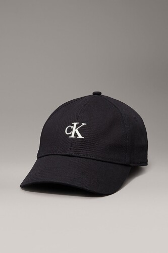 Kadın Ck İşlemeli Baseball Şapka - Siyah 