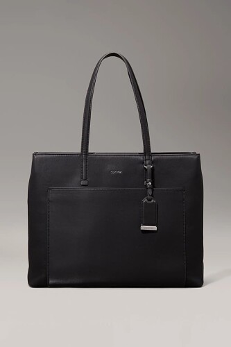 Kadın Ck Must Medium Shopper Omuz Çantası - Siyah - Calvin Klein