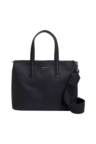 Kadın Ck Must Small Tote Omuz Çantası - Siyah - Calvin Klein
