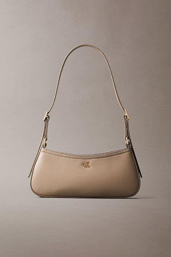 Kadın Ck Small Omuz Çantası - Bej - Calvin Klein
