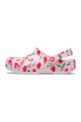 Kadın Classic Fresh Fruits Clog Terlik - Pembe 