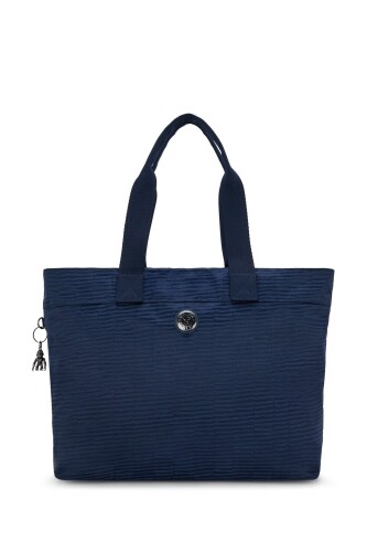 Kadın Colissa Up Elevated Jacquard Çanta - Lacivert 