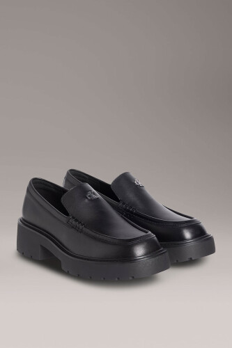 Kadın Combat Loafer HW LTH Ayakkabı - Siyah 