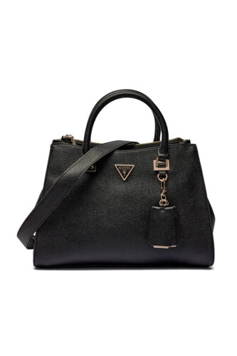 Kadın CRESIDIA SOCIETY SAT El Ve Omuz Çantası - Siyah - Guess