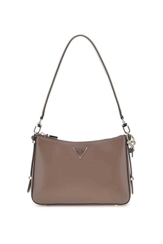 Kadın Daryna Top Fermuarlı Omuz Çantası - Vizon - Guess