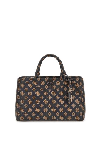 Kadın Dorys Luxury Satchel El Çantası - Koyu Kahve 