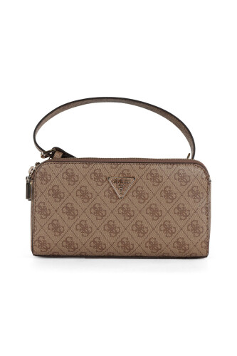 Kadın ECO ERICA STATUS Omuz Çantası - Kahve - Guess