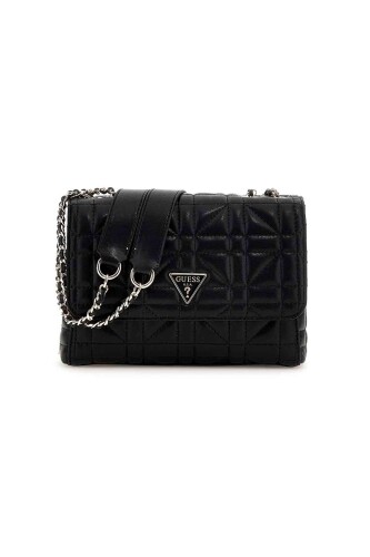 Kadın Edita Convertible XB Omuz Çantası - Siyah - Guess