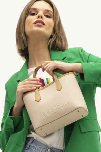 Kadın El Çantası - Bej Camel 