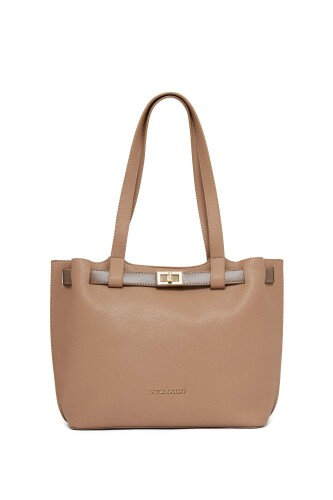 Kadın El Çantası - Vizon 