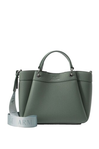 Kadın El ve Omuz Çantası - Adaçayı Yeşili - ARMANI EXCHANGE