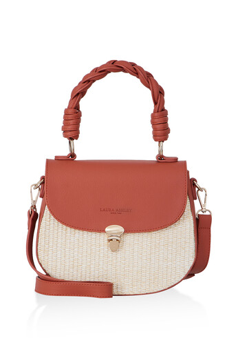 Kadın El ve Omuz Çantası LASS23000011-Kiremit 