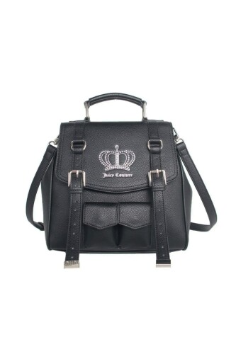 Kadın El ve Sırt Çantası - Siyah 