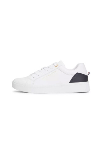 Kadın ELEVATED ESSENTIAL COURT SNEAKER Sneaker-Beyaz 