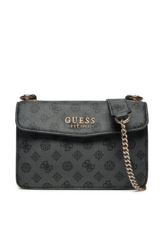 Kadın Evelune Omuz Çantası - Antrasit - Guess
