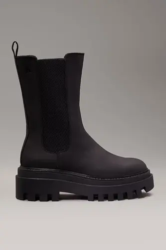 Kadın FLATFORM CHELSEA Bot - Siyah 