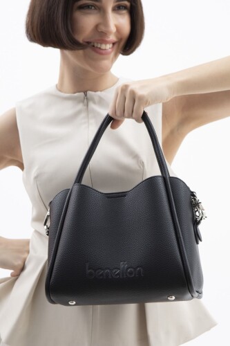Kadın Floter El Çantası - Siyah 