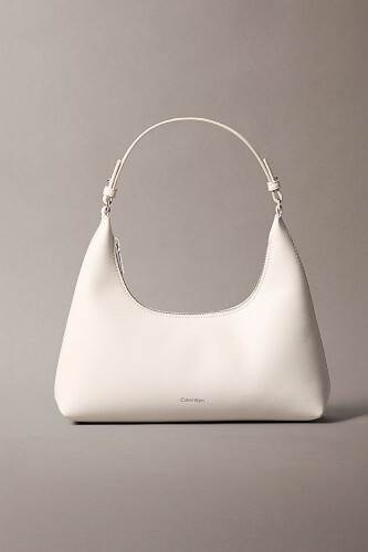 Kadın Foil Logo Omuz Çantası - Beyaz - Calvin Klein