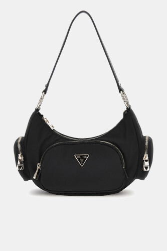 Kadın Gemma Omuz Çantası - Siyah - Guess