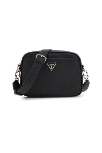 Kadın Geniş Askılı Kamera Çantası - Siyah 