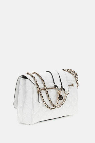 Kadın GIULLY 2 CMPRTMNT Omuz Çantası - Beyaz 