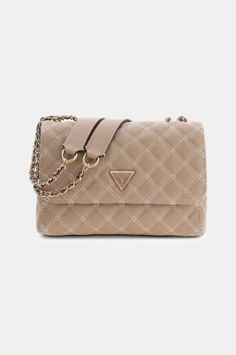 Kadın Giully II Omuz Çantası - Açık Kahve - Guess