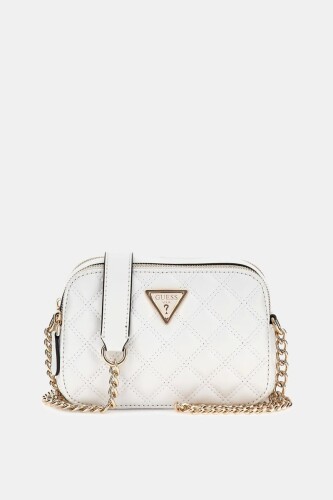 Kadın GIULLY Kapitone Çapraz Çanta - Beyaz 