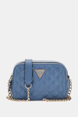 Kadın GIULLY Kapitone Çapraz Çanta - Mavi 