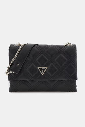 Kadın Guess Dessa Kapitaneli Çapraz Çanta - Siyah - Guess