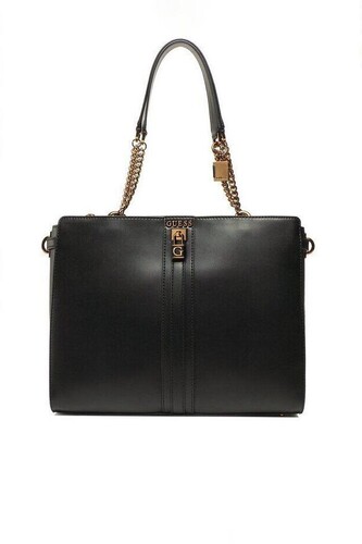 Kadın Guess GINEVRA SOCIETY Omuz Çantası - Siyah - Guess