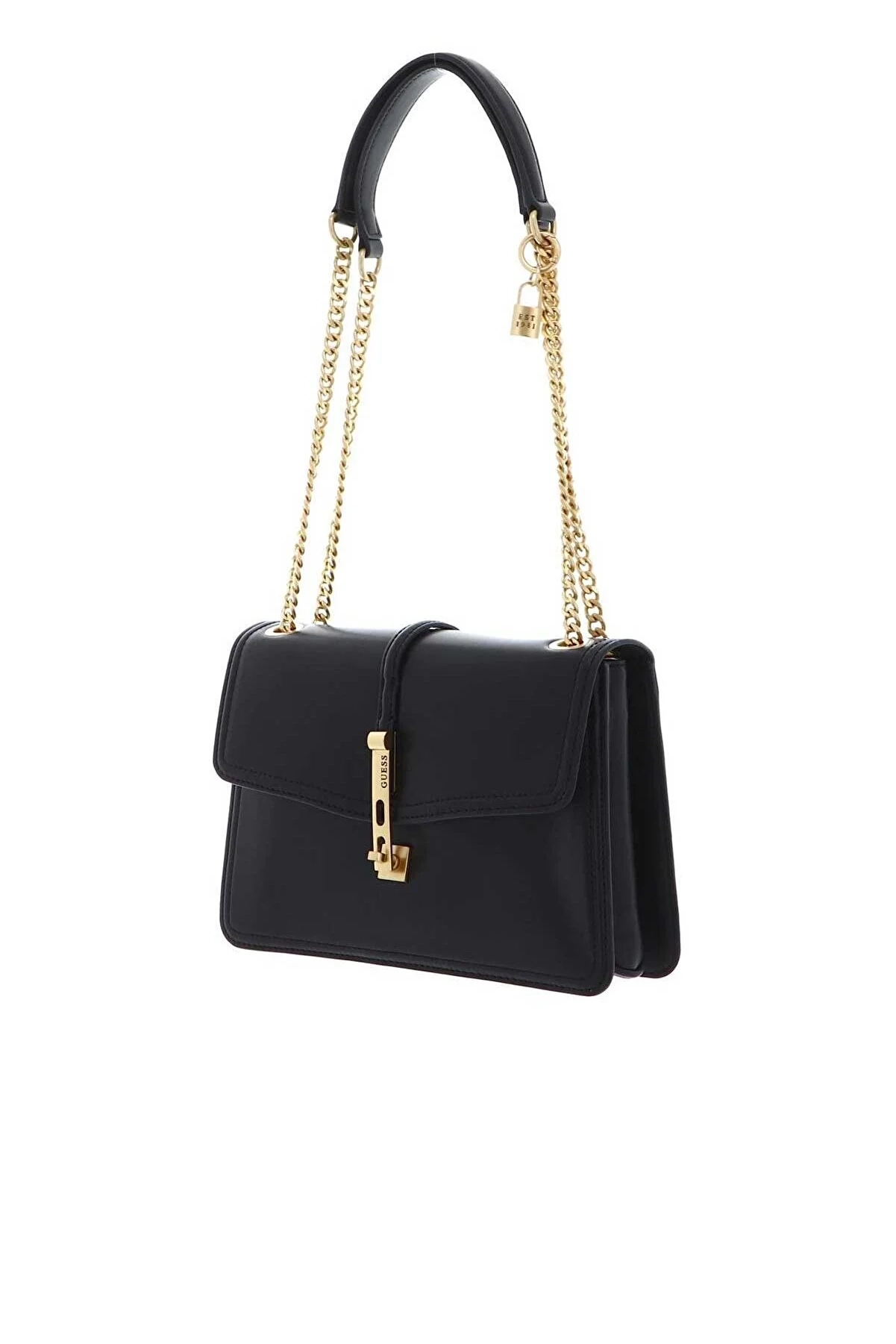 Kadın Guess James Convertible Omuz Çantası - Siyah 