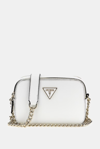 Kadın Guess Saffiano Noelle Çapraz Askılı Çanta - Beyaz 